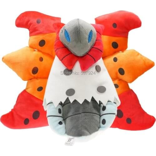 New 5Pcs Volcarona 12" 30CM Plush Doll