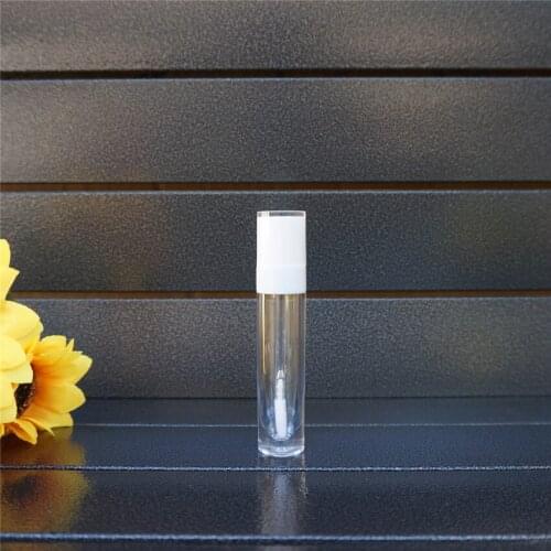 10-100Pcs 8ml Empty White Lip Gloss Tube Plastic Lip gloss Bottle Cylinder Small Lipgloss Lip Gloss Containers Lipgloss Tube
