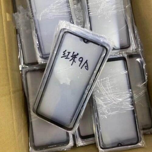 Redmi9A Outer Screen For Xiaomi Redmi 9A Front Touch Panel LCD Display Screen Out Glass Phone Cover Lens Repair Replace Parts