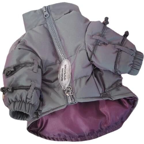 High-end Pet Dog Clothes Autumn Winter Fashion Brand Pumping Warm Rope Down Jackets Corgi Teddy Small Medium-sized Dog Clothing