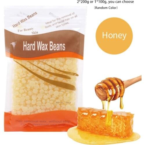 Hard Wax Beans Wax For Depilation No Strip Depilatory Painless For Full Body Hair Removal Cream Remover For Wax Dipping Pot