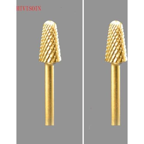 Gold Safety Bit - HIVISOIN Carbide Nail Drill Bit - C