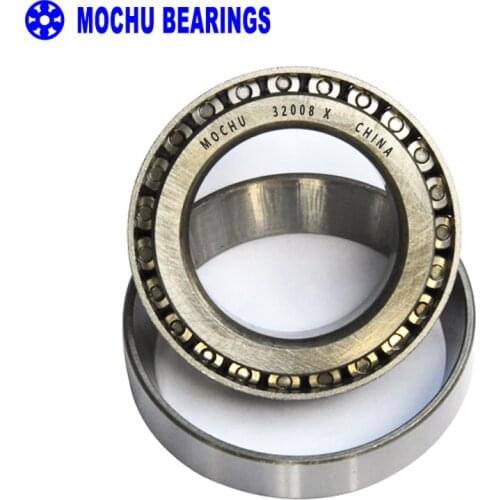 1pcs Bearing 32008 X 40x68x19 32008-X 32008X/Q 2007108 E Cone + Cup MOCHU High Quality Single Row Tapered Roller Bearings