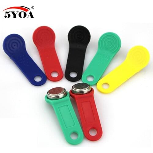 50pcs/lot Rewritable Clone RFID TM Touch Memory Key RW1990 iButton Copy Card Sauna Key Duplicate