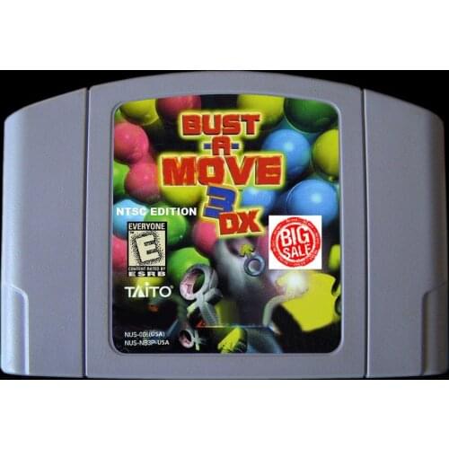 64bit game ** Bust-A-Move 3 DX ( USA Version!! )