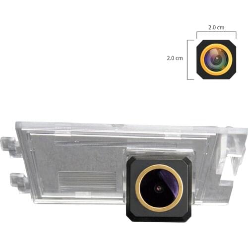 Misayaee Golden HD Car Rear View Reverse Camera Plate Light for Jeep Grand Cherokee Compass Patriot Liberty 2011~2015
