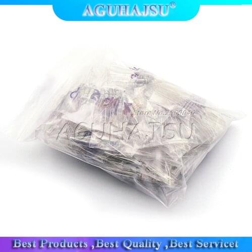 1W color ring resistor package component package sample bag accuracy 5% straight insert commonly used 40 kinds of each 10pcs/lot