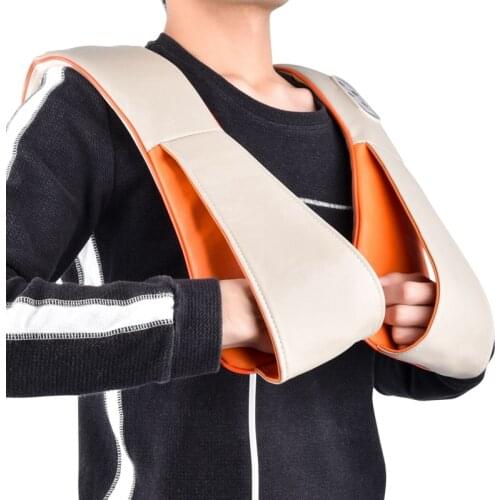 Neck Electrical Body Massager Back Shoulder Massage Pain Relief Relaxation Knock Therapy Cervical Knocking Shawl Health Care