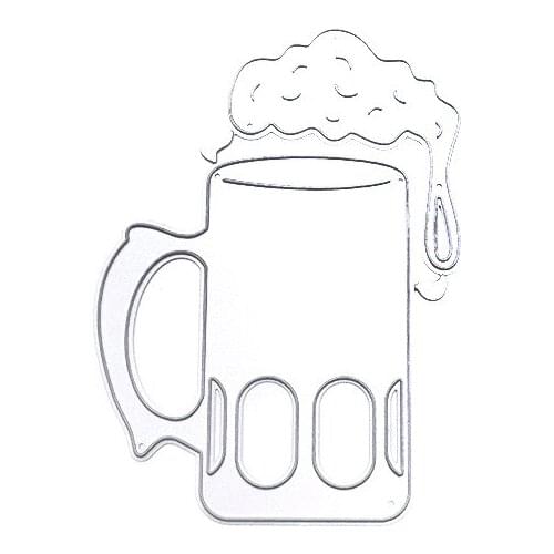 Julyarts Spilled Wine Scrapbooking Material Dies Decoration Scrapbook Paper Craft Knife Mould Blade Punch Stencils Dies