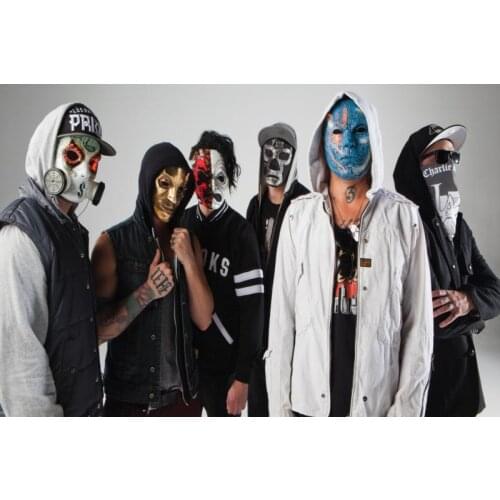 New Arrival Hollywood Undead Poster Home Decoration Fashion Silk Canvas Fabric Wall Poster Custom Poster Print More Size