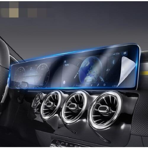 For Mercedes Benz A-Class W177 A180 A200 2019 2020 Car GPS navigation film LCD screen Tempered glass protective film Anti-scratc