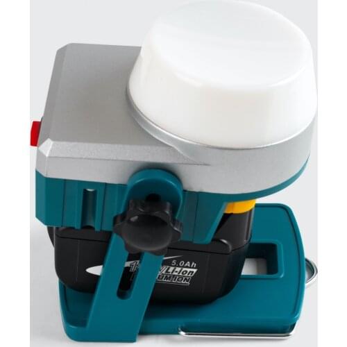 Portable 18W LED Lamp For Makita For DeWalt For Milwaukee For Bosch 18V 20V Li-ion Battery Electric Tool Emergency Lighting