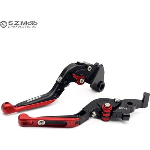 Brake Clutch Lever For YAMAHA R 15 R15 V3 R15V3 2017 2018 Black Motorcycle Accessories Adjustable Folding Extendable With logo