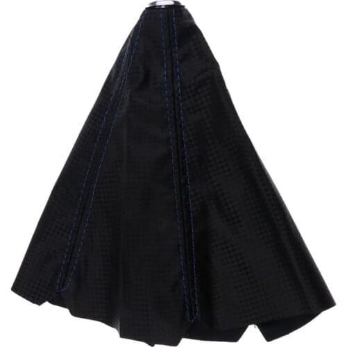 Universal Manual/Auto Cover Gear Lever Car Interior Fixture - Blue