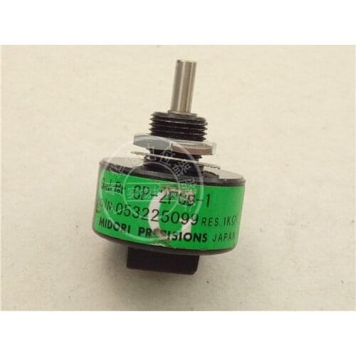 [VK] Used MIDORI CP-2FCB-1 1K conductive plastic potentiometer switch