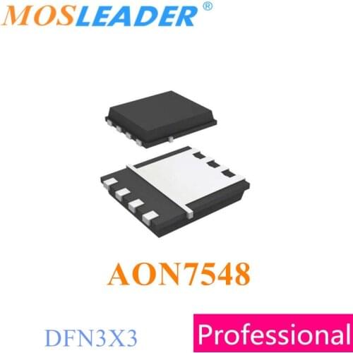 Mosleader AON7548 DFN3X3 100PCS 500PCS 1000PCS 30V 24A N-Channel Chinese Mosfets High quality