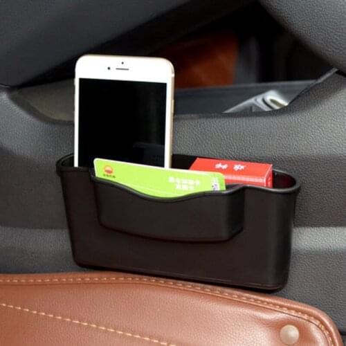 Car Door Storage Box Organizer Pocket Catcher Catch Car Seat Slit Home Auto Cigarette Holder Phone Filler Gap Accessories