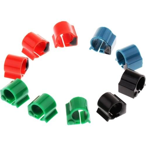 10x 9 MM Pigeon Foot Rings Pigeons Birds Poultry Electronic Chip Tag