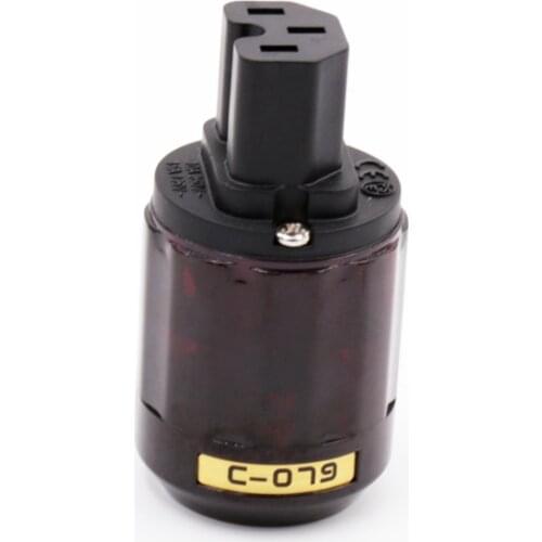 2pcs Hifi audio Power cord UK/EU/US/AU IEC Amp AC Plug C-079