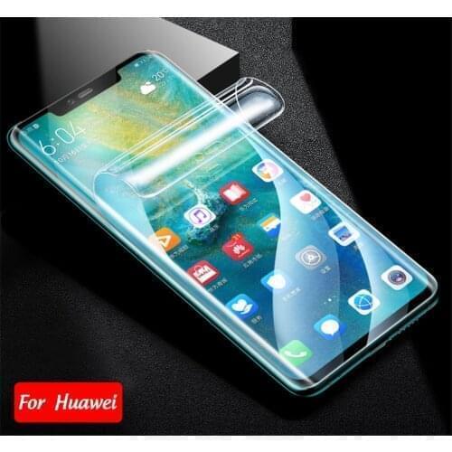 200pcs Screen Protector Hydrogel Film For Huawei Mate20 Pro 20RS X Protective Film For P30pro Not Glass