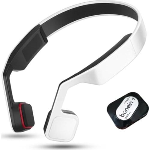 BN-701T Hearing Aid Earphone Wireless BT4.0 Bone Conduction Headsets Sound Amplifier TV Elder Headphone with Transmitter Box T10