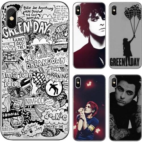 Phone Cases For Xiaomi Redmi 2 S2 3 3S 4 4A 5 5A 5 6 6A 7A 9 9T 9C 9A Pro Pocophone F1 Coldplay-Green-Day-Rock-Billie-Joe