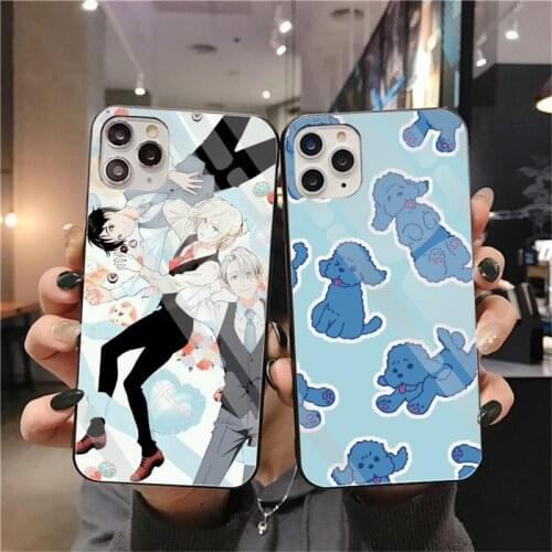 Hot Yuri On Ice Anime Phone Case Tempered Glass For IPhone 12 Pro Max Mini 11 Pro XR XS MAX 8 X 7 6S 6 Plus SE 2020 Cover