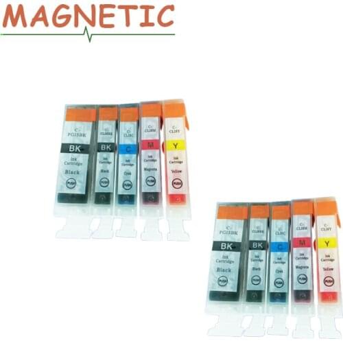 Full ink 10PCS ink Cartridge PGI-5 PGI5 CLI-8 for Canon Pixma iP4200 iP4300 iP4500 iP5200 MP500 MP530 MP600 MP610 MP800 printer