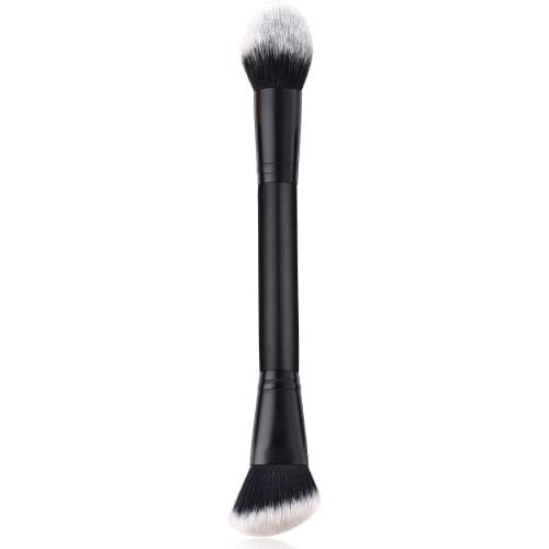 Double Ended Makeup Brushes Face Brush Repair Brush Contour Brush for Liquid Cream Powder Face Beauty Cosmetic Tools