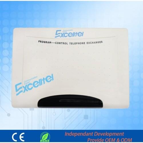 Excelltel hybrid system PBX /PABX/ CP832-432 telephone Switch 4 PSTN line 32 extension