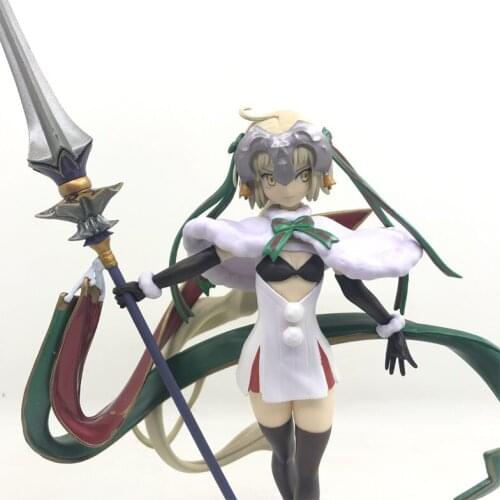 Fate Grand Order FGO Lily Black Jeanne Darc Japanese Anime Figure Sexy Girl Weapon PVC Action Figure Toys Collectible Model Set