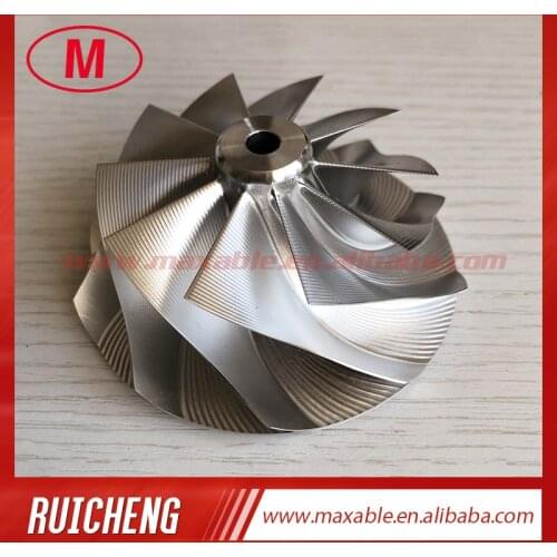 GTX3582R GEN ll 10+0 blades 65.70/82.46mm point milling air curve turbo billet/milling compressor wheel