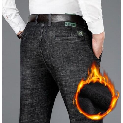 Мужские утепленные джинсы ICPANS China At AliExpress