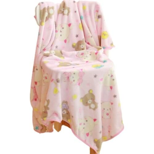 Kawaii Cinnamorol Melodys KT Cat Plush Toy Big Size Flannel blanket Anime Dog Pillowcase Houseware Girls Like Gift