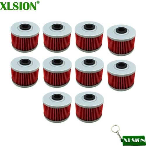 XLSION Oil Filters For Honda XR650R CRF250L TRX350 TRX420 TRX450 TRX500 GB400F CBR300R XR 250 440 500 250R 250L 350R 400R 600R