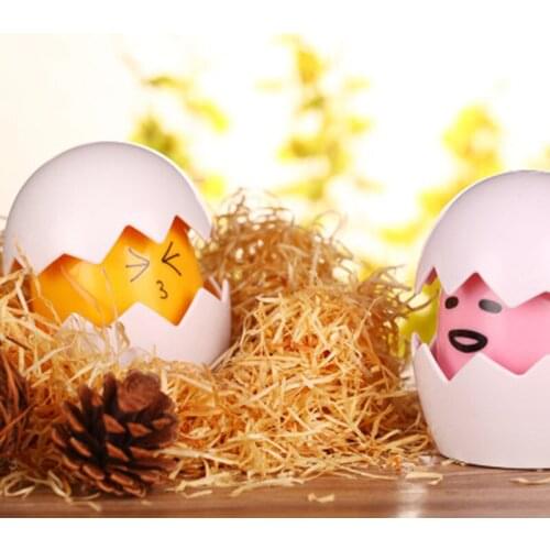 Mini led Yolk night lamp USB charge 3 AAA battery yolk lights non-toxic energy saving decoration light yellow for birthday gifts