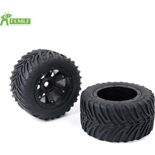 Herringbone Wheel Tyre Assembly Set (160*80) Fit 1/8 HPI Racing Savage XL FLUX ROFUN ROVAN TORLAND Monster Brushless Toys Parts