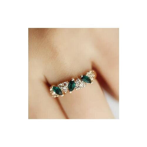 New fashion Vintage sweet rhinestone ring For Women girl Accessories jewelry wholesale