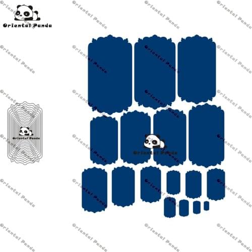 New Dies 2020 Camper Van Metal Label frame Dies diy Dies photo album cutting die Scrapbooking Stecil cutting new dies for