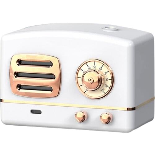 Retro Radio Shape Large Capacity Portable Desktop Air Humidifier USB Mist Maker 425B
