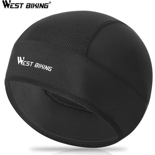 WEST BIKING Summer Cycling Caps Ice Fabric Anti-UV Bicycle Head Scarf Helmet Liner Sports Fishing Running Hat MTB Bike Headwear