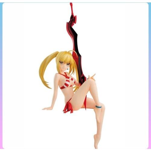 Japan Anime Fate/stay night Anime Figures Nero Swimwear Sexy PVC Model toys Fate/Zero FGO series Collection Fate Sexy Figure