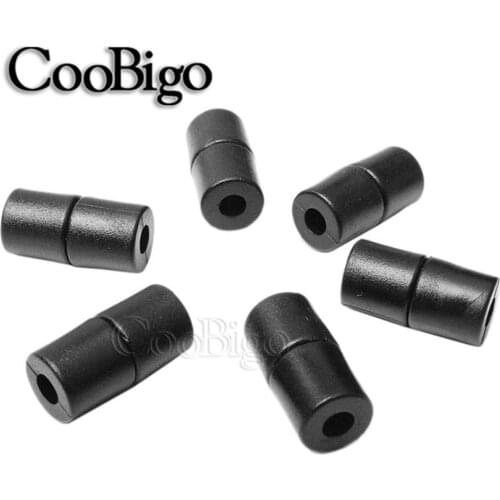 100pcs Breakaway Safety Pop Cord Lock Barrel Connector Buckle Outdoor Paracord Bracelet Lanyard Cord Lanyard DIY Accessories