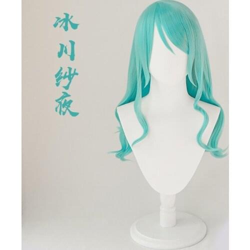 Anime BanG Dream! Roselia Sayo Wig Lolita Long Synthetic Hair Cosplay Prop Party Decor for Women Girl Gift 1pcs