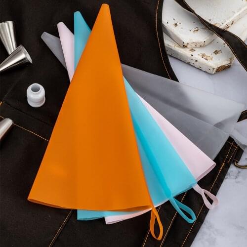 TPU Cake Pastry Bag for Baking Silicone Reusable Icing Piping Bag DIY Cream Decor Cake Decorating Tools Kitchenware