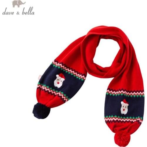 DBJ16005-2 dave bella winter baby unisex solid scarf