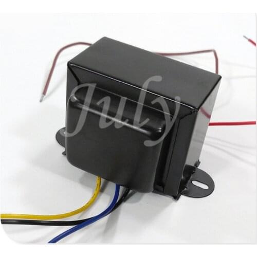 7W 5K 0-4Ω-8Ω electronic tube output transformer, 20HZ-26KHZ, suitable for 6P1 6P14 6V6 single-ended cattle
