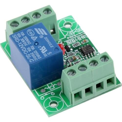 Intelligent Car DC 12V Low Level 1 Channel Power Relay Module