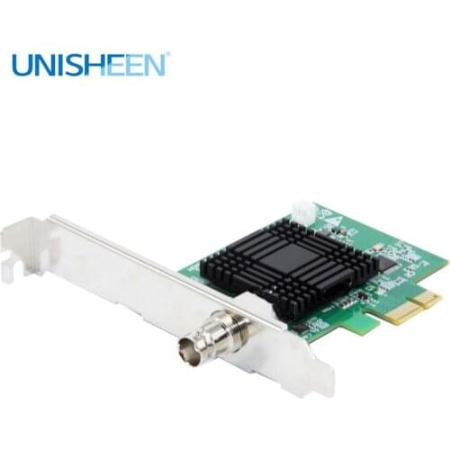 Unisheen UC3250S Video Capture Card PCIe 60FPS 100M 3G SDI Streaming Live Broadcast 1080P VMix Wirecast OBS Xsplit