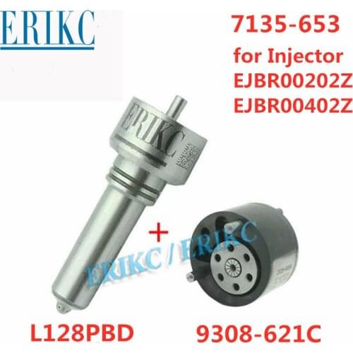 EJBR00202Z Diesel CR Fuel Injectors Repair Kits Nozzle L128PBD Valve 9308-621C for EJBR00402Z 3S7Q9K546AA FORD